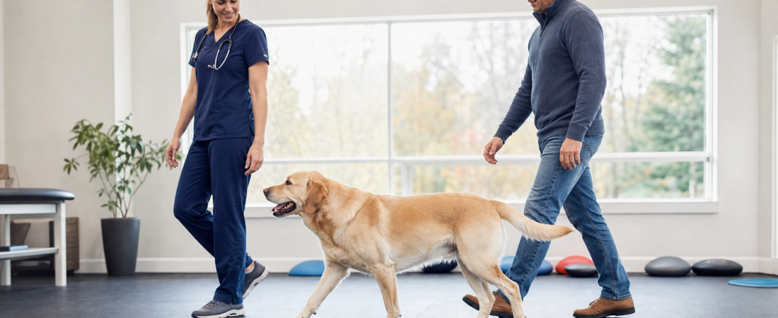 Displasia coxofemoral em Labradores e Golden Retrievers: sinais precoces