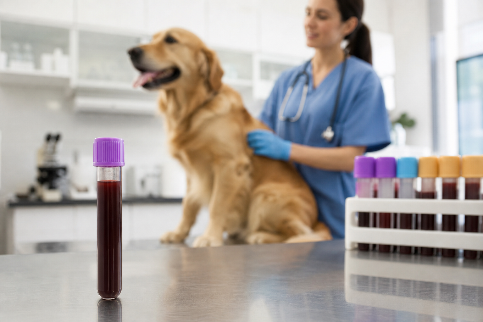 Hemograma completo em cães: como interpretar os principais valores