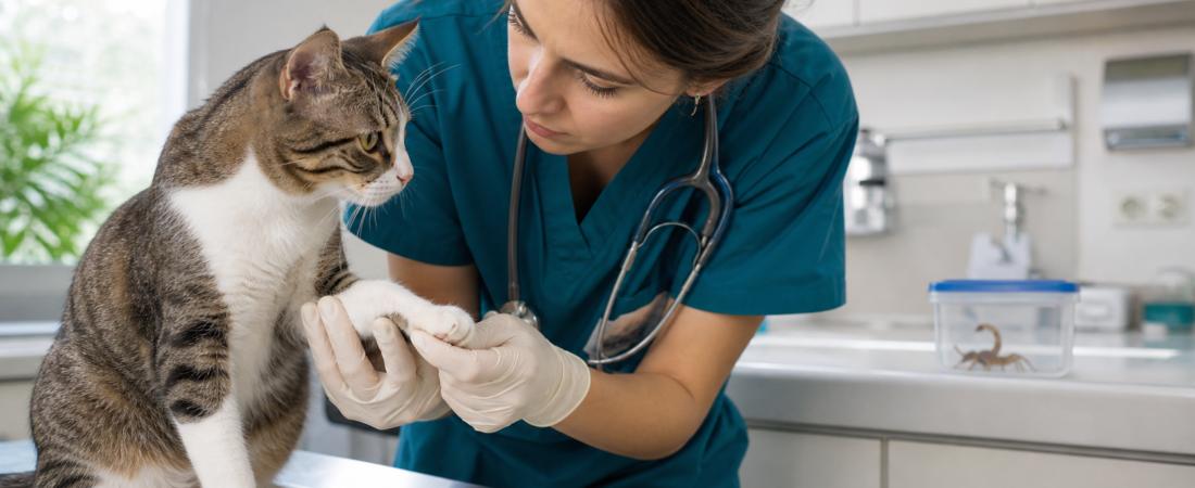 Picada de escorpião em cães e gatos: como agir no Rio de Janeiro