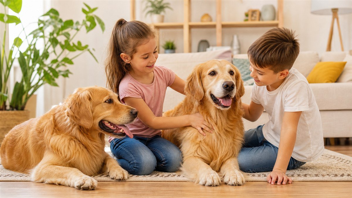 5 Melhores Raças de Cães para Crianças — Companheiros Perfeitos para a Família!