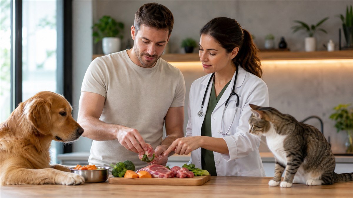 Alimentação Natural para Cães e Gatos: Por que Trocar a Ração Industrializada Pode Transformar a Vida do seu Pet