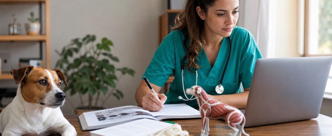 Curso de Veterinária Online: vale a pena? Comparativo com o presencial, mercado, salários e estatísticas